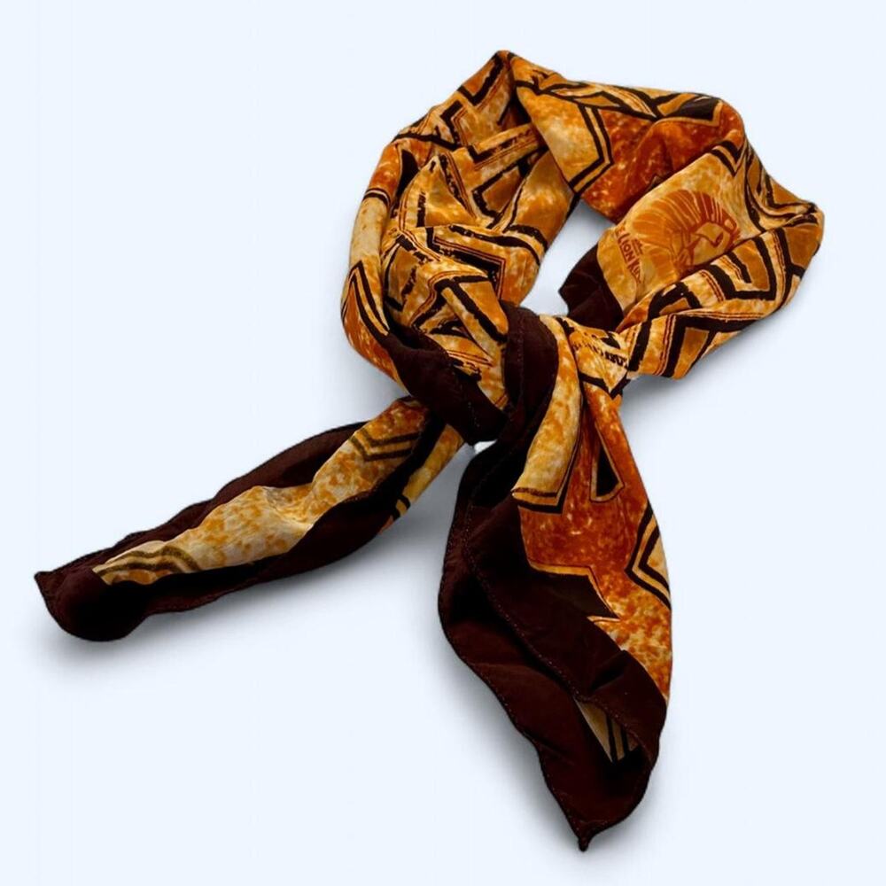 VINTAGE THE LION KING SILK SCARF